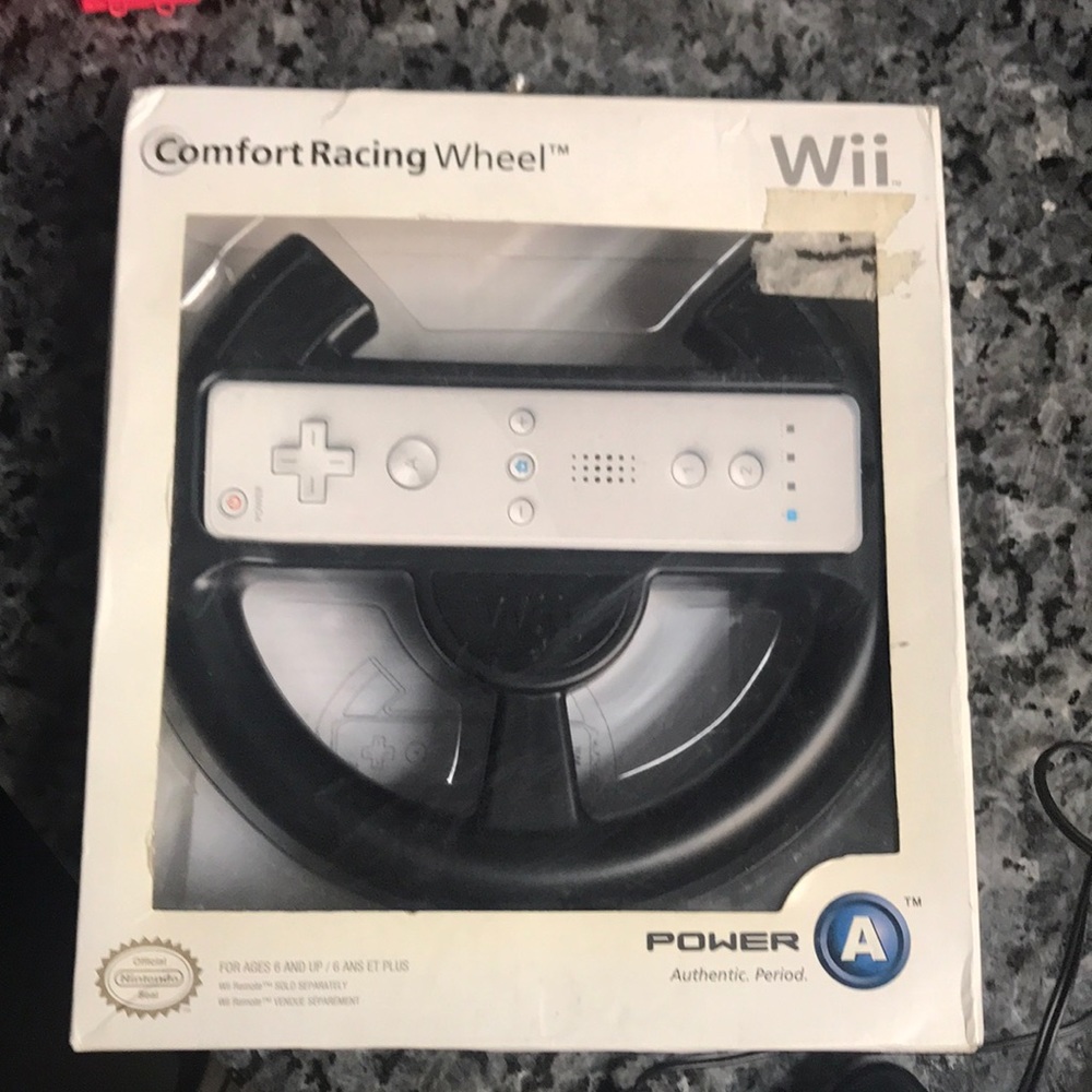 Wii Comfort Racing Wheel
